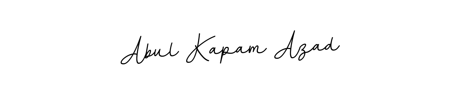 How to make Abul Kapam Azad name signature. Use BallpointsItalic-DORy9 style for creating short signs online. This is the latest handwritten sign. Abul Kapam Azad signature style 11 images and pictures png