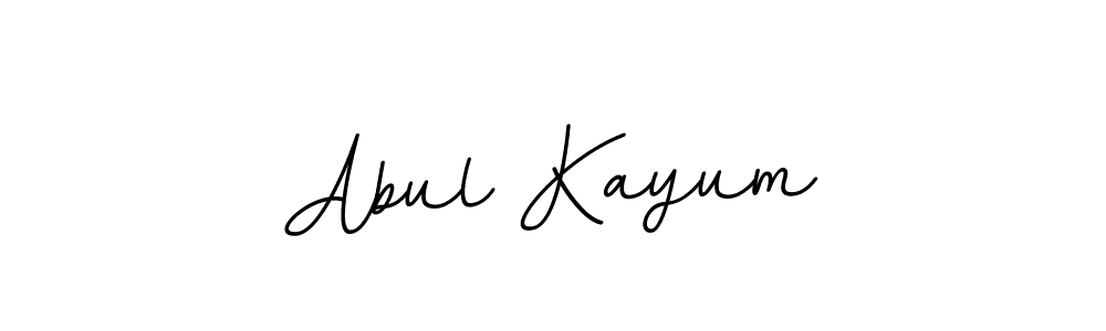 Create a beautiful signature design for name Abul Kayum. With this signature (BallpointsItalic-DORy9) fonts, you can make a handwritten signature for free. Abul Kayum signature style 11 images and pictures png