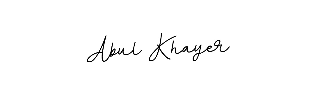 It looks lik you need a new signature style for name Abul Khayer. Design unique handwritten (BallpointsItalic-DORy9) signature with our free signature maker in just a few clicks. Abul Khayer signature style 11 images and pictures png