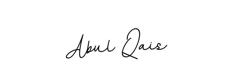 Use a signature maker to create a handwritten signature online. With this signature software, you can design (BallpointsItalic-DORy9) your own signature for name Abul Qais. Abul Qais signature style 11 images and pictures png