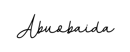 Generate high-definition signature styles for Abuobaida. The BallpointsItalic-DORy9 typeface ensures crisp legibility and sophisticated design. Abuobaida signature style 11 images and pictures png