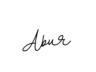 Use a signature maker to create a handwritten signature online. With this signature software, you can design (BallpointsItalic-DORy9) your own signature for name Abur. Abur signature style 11 images and pictures png