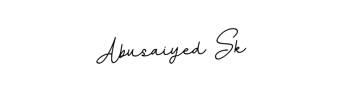 It looks lik you need a new signature style for name Abusaiyed Sk. Design unique handwritten (BallpointsItalic-DORy9) signature with our free signature maker in just a few clicks. Abusaiyed Sk signature style 11 images and pictures png