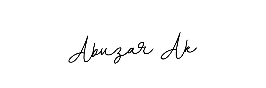 You can use this online signature creator to create a handwritten signature for the name Abuzar Ak. This is the best online autograph maker. Abuzar Ak signature style 11 images and pictures png