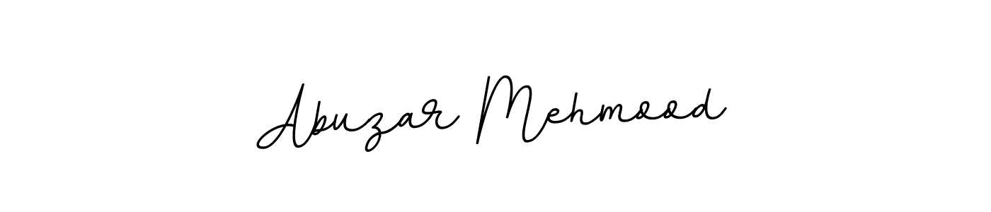 Design your own signature with our free online signature maker. With this signature software, you can create a handwritten (BallpointsItalic-DORy9) signature for name Abuzar Mehmood. Abuzar Mehmood signature style 11 images and pictures png