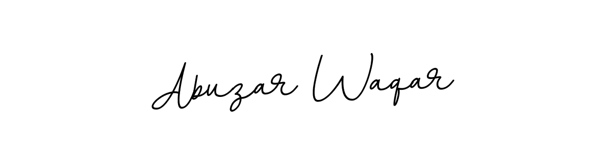 This is the best signature style for the Abuzar Waqar name. Also you like these signature font (BallpointsItalic-DORy9). Mix name signature. Abuzar Waqar signature style 11 images and pictures png