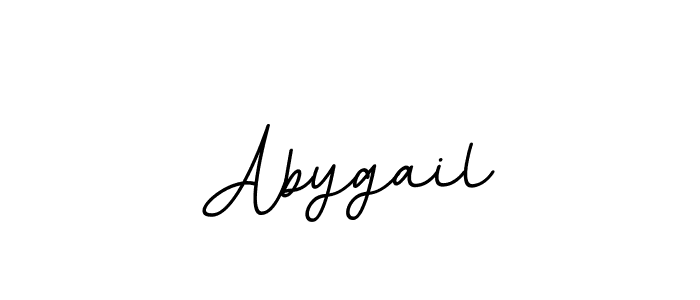 Abygail stylish signature style. Best Handwritten Sign (BallpointsItalic-DORy9) for my name. Handwritten Signature Collection Ideas for my name Abygail. Abygail signature style 11 images and pictures png