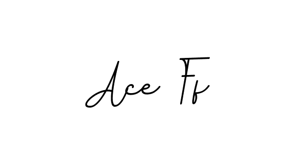 The best way (BallpointsItalic-DORy9) to make a short signature is to pick only two or three words in your name. The name Ace Ff include a total of six letters. For converting this name. Ace Ff signature style 11 images and pictures png