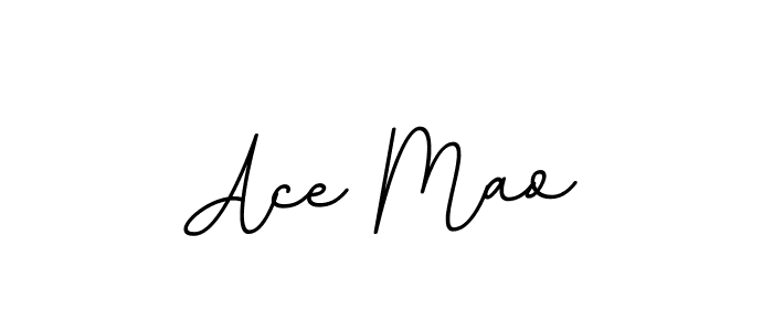 Ace Mao stylish signature style. Best Handwritten Sign (BallpointsItalic-DORy9) for my name. Handwritten Signature Collection Ideas for my name Ace Mao. Ace Mao signature style 11 images and pictures png
