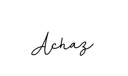 Create a beautiful signature design for name Achaz. With this signature (BallpointsItalic-DORy9) fonts, you can make a handwritten signature for free. Achaz signature style 11 images and pictures png