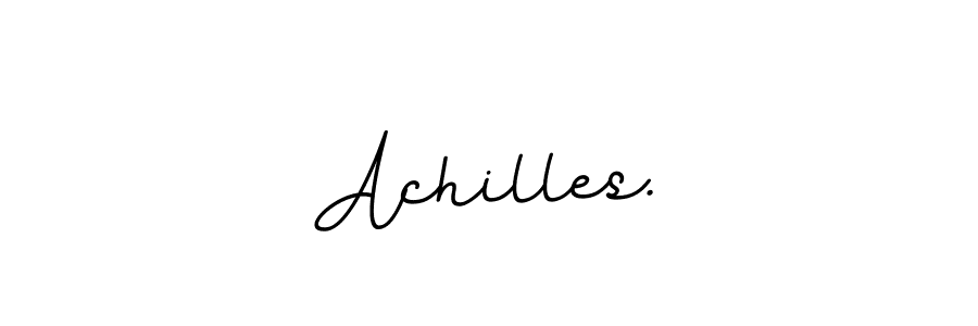 How to Draw Achilles. signature style? BallpointsItalic-DORy9 is a latest design signature styles for name Achilles.. Achilles. signature style 11 images and pictures png