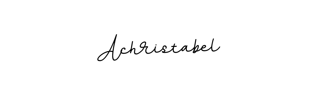 How to make Achristabel name signature. Use BallpointsItalic-DORy9 style for creating short signs online. This is the latest handwritten sign. Achristabel signature style 11 images and pictures png