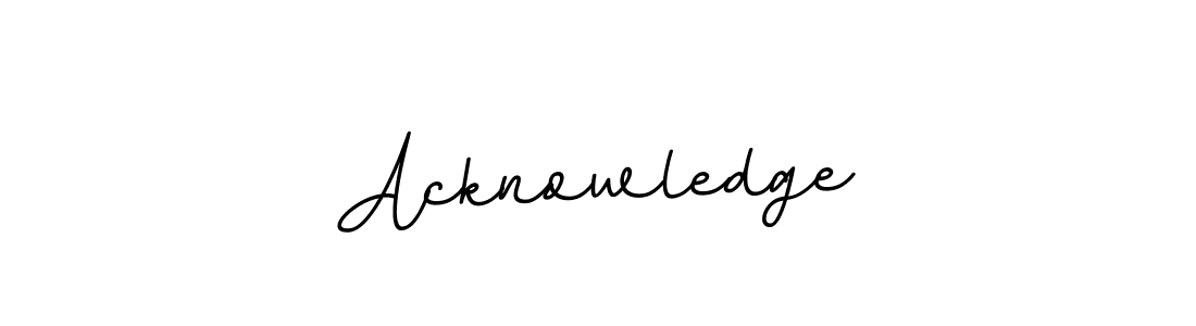 Use a signature maker to create a handwritten signature online. With this signature software, you can design (BallpointsItalic-DORy9) your own signature for name Acknowledge. Acknowledge signature style 11 images and pictures png