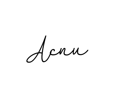 Acnu stylish signature style. Best Handwritten Sign (BallpointsItalic-DORy9) for my name. Handwritten Signature Collection Ideas for my name Acnu. Acnu signature style 11 images and pictures png