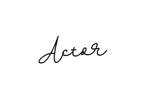 Actor stylish signature style. Best Handwritten Sign (BallpointsItalic-DORy9) for my name. Handwritten Signature Collection Ideas for my name Actor. Actor signature style 11 images and pictures png