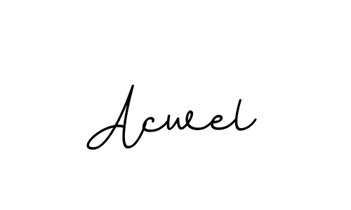 Also You can easily find your signature by using the search form. We will create Acwel name handwritten signature images for you free of cost using BallpointsItalic-DORy9 sign style. Acwel signature style 11 images and pictures png