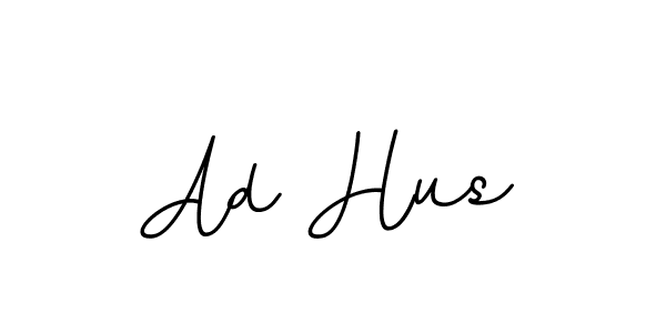 Ad Hus stylish signature style. Best Handwritten Sign (BallpointsItalic-DORy9) for my name. Handwritten Signature Collection Ideas for my name Ad Hus. Ad Hus signature style 11 images and pictures png