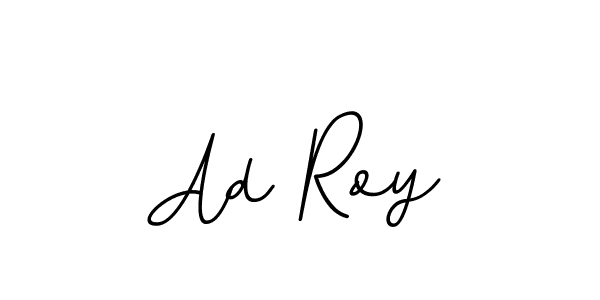 Design your own signature with our free online signature maker. With this signature software, you can create a handwritten (BallpointsItalic-DORy9) signature for name Ad Roy. Ad Roy signature style 11 images and pictures png