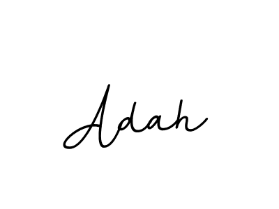 Make a beautiful signature design for name Adah. With this signature (BallpointsItalic-DORy9) style, you can create a handwritten signature for free. Adah signature style 11 images and pictures png