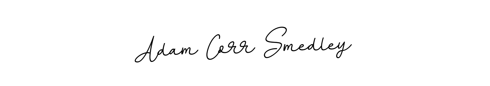 Create a beautiful signature design for name Adam Corr Smedley. With this signature (BallpointsItalic-DORy9) fonts, you can make a handwritten signature for free. Adam Corr Smedley signature style 11 images and pictures png