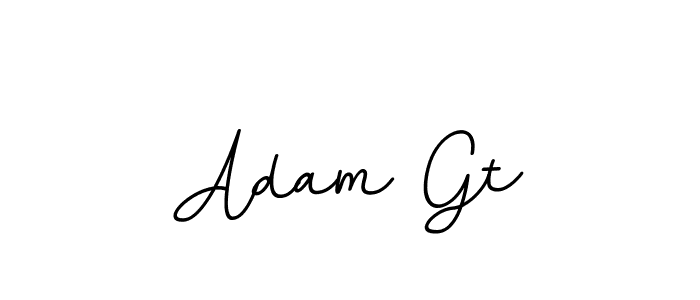 Make a beautiful signature design for name Adam Gt. With this signature (BallpointsItalic-DORy9) style, you can create a handwritten signature for free. Adam Gt signature style 11 images and pictures png