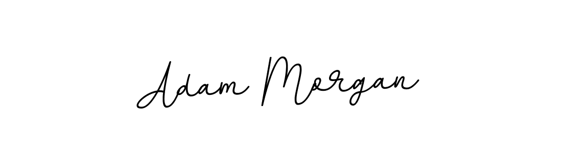 You should practise on your own different ways (BallpointsItalic-DORy9) to write your name (Adam Morgan) in signature. don't let someone else do it for you. Adam Morgan signature style 11 images and pictures png