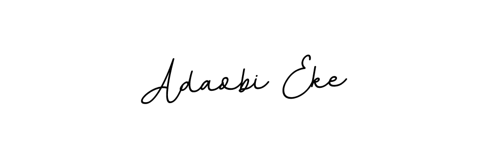 Design your own signature with our free online signature maker. With this signature software, you can create a handwritten (BallpointsItalic-DORy9) signature for name Adaobi Eke. Adaobi Eke signature style 11 images and pictures png