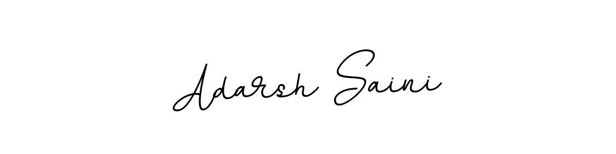 Create a beautiful signature design for name Adarsh Saini. With this signature (BallpointsItalic-DORy9) fonts, you can make a handwritten signature for free. Adarsh Saini signature style 11 images and pictures png