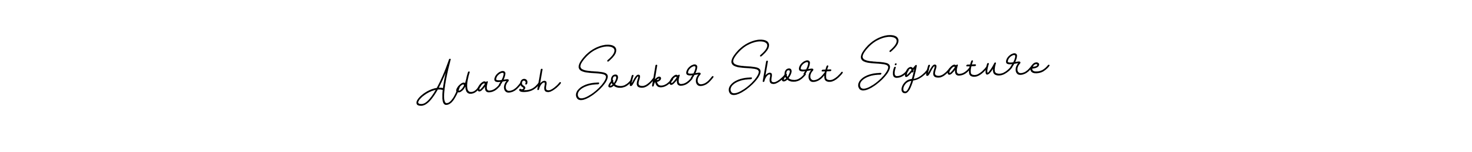 Make a beautiful signature design for name Adarsh Sonkar Short Signature. With this signature (BallpointsItalic-DORy9) style, you can create a handwritten signature for free. Adarsh Sonkar Short Signature signature style 11 images and pictures png