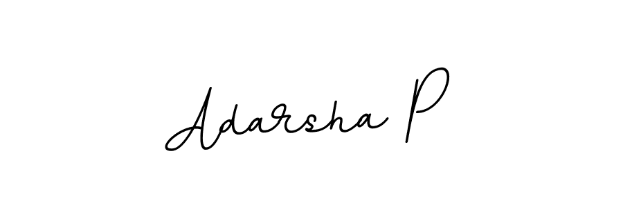 Also we have Adarsha P name is the best signature style. Create professional handwritten signature collection using BallpointsItalic-DORy9 autograph style. Adarsha P signature style 11 images and pictures png
