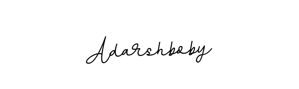 Also we have Adarshboby name is the best signature style. Create professional handwritten signature collection using BallpointsItalic-DORy9 autograph style. Adarshboby signature style 11 images and pictures png