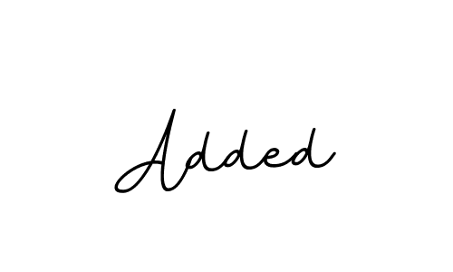Also we have Added name is the best signature style. Create professional handwritten signature collection using BallpointsItalic-DORy9 autograph style. Added signature style 11 images and pictures png