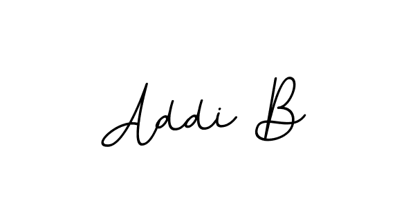 Also we have Addi B name is the best signature style. Create professional handwritten signature collection using BallpointsItalic-DORy9 autograph style. Addi B signature style 11 images and pictures png