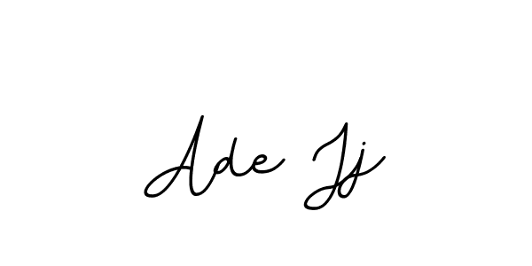 Ade Jj stylish signature style. Best Handwritten Sign (BallpointsItalic-DORy9) for my name. Handwritten Signature Collection Ideas for my name Ade Jj. Ade Jj signature style 11 images and pictures png