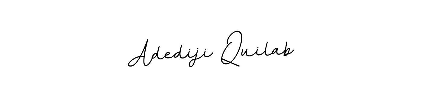 Also we have Adediji Quilab name is the best signature style. Create professional handwritten signature collection using BallpointsItalic-DORy9 autograph style. Adediji Quilab signature style 11 images and pictures png