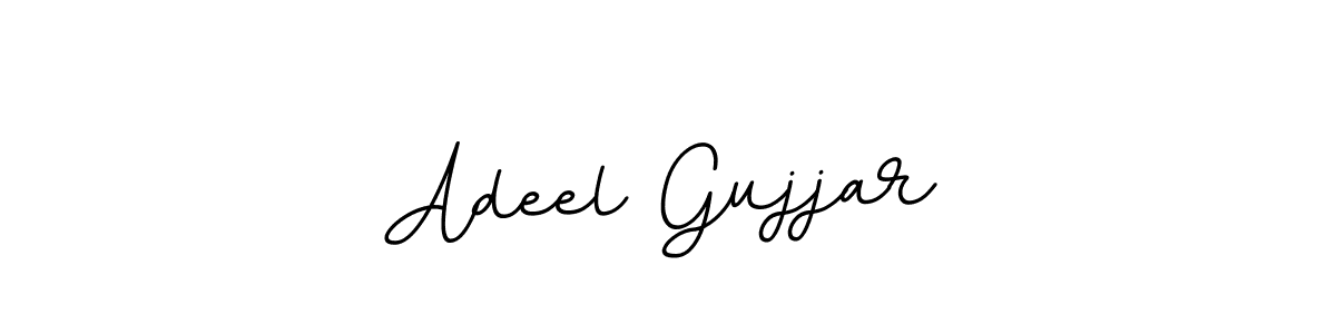 It looks lik you need a new signature style for name Adeel Gujjar. Design unique handwritten (BallpointsItalic-DORy9) signature with our free signature maker in just a few clicks. Adeel Gujjar signature style 11 images and pictures png