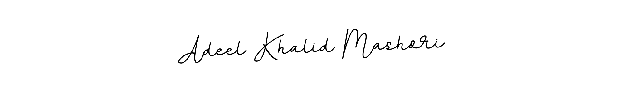 The best way (BallpointsItalic-DORy9) to make a short signature is to pick only two or three words in your name. The name Adeel Khalid Mashori include a total of six letters. For converting this name. Adeel Khalid Mashori signature style 11 images and pictures png
