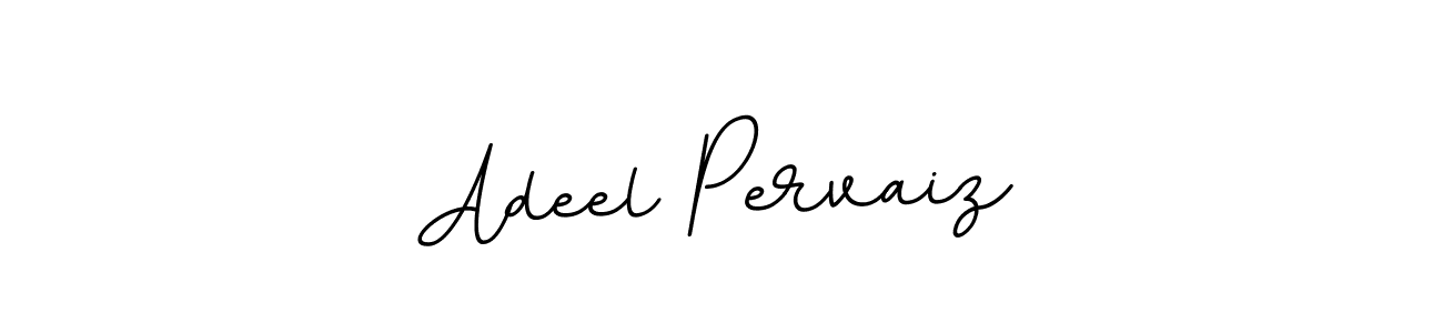 Use a signature maker to create a handwritten signature online. With this signature software, you can design (BallpointsItalic-DORy9) your own signature for name Adeel Pervaiz. Adeel Pervaiz signature style 11 images and pictures png