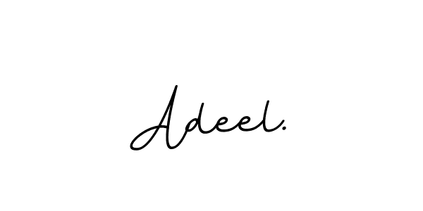 Also we have Adeel. name is the best signature style. Create professional handwritten signature collection using BallpointsItalic-DORy9 autograph style. Adeel. signature style 11 images and pictures png