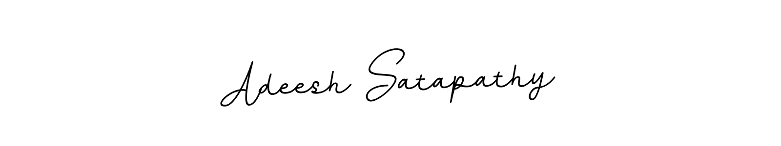 Create a beautiful signature design for name Adeesh Satapathy. With this signature (BallpointsItalic-DORy9) fonts, you can make a handwritten signature for free. Adeesh Satapathy signature style 11 images and pictures png