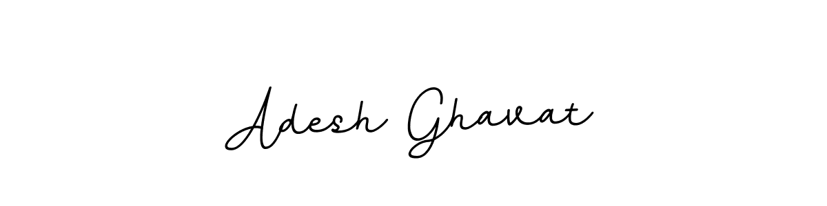 Make a beautiful signature design for name Adesh Ghavat. With this signature (BallpointsItalic-DORy9) style, you can create a handwritten signature for free. Adesh Ghavat signature style 11 images and pictures png