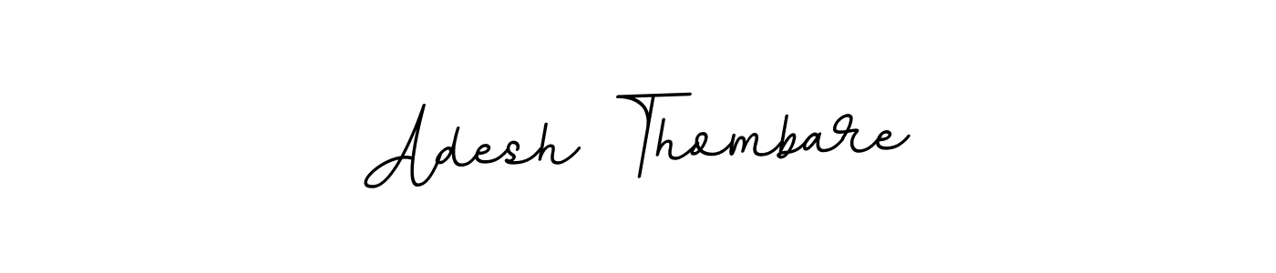 Make a beautiful signature design for name Adesh Thombare. Use this online signature maker to create a handwritten signature for free. Adesh Thombare signature style 11 images and pictures png