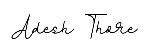 Discover how Adesh Thore looks in an executive cursive font (BallpointsItalic-DORy9). Perfect for legal documents, invoices, and certificates. Adesh Thore signature style 11 images and pictures png