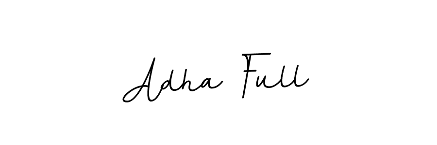 Also we have Adha Full name is the best signature style. Create professional handwritten signature collection using BallpointsItalic-DORy9 autograph style. Adha Full signature style 11 images and pictures png