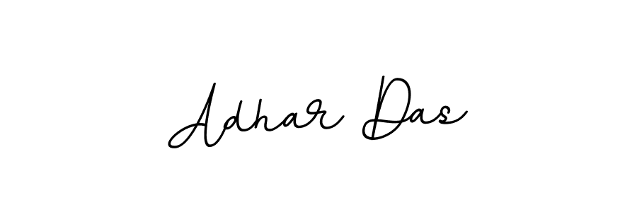 Make a beautiful signature design for name Adhar Das. With this signature (BallpointsItalic-DORy9) style, you can create a handwritten signature for free. Adhar Das signature style 11 images and pictures png