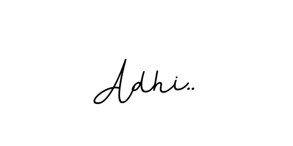 Use a signature maker to create a handwritten signature online. With this signature software, you can design (BallpointsItalic-DORy9) your own signature for name Adhi... Adhi.. signature style 11 images and pictures png
