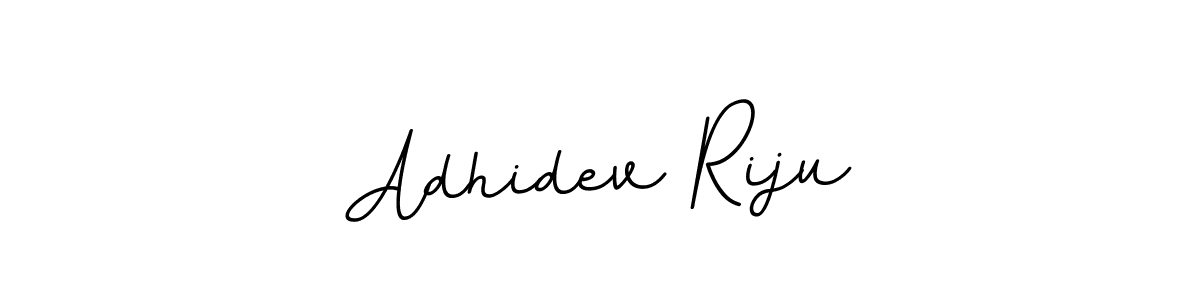 Also we have Adhidev Riju name is the best signature style. Create professional handwritten signature collection using BallpointsItalic-DORy9 autograph style. Adhidev Riju signature style 11 images and pictures png