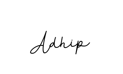 Also we have Adhip name is the best signature style. Create professional handwritten signature collection using BallpointsItalic-DORy9 autograph style. Adhip signature style 11 images and pictures png