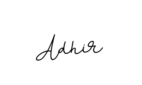 Use a signature maker to create a handwritten signature online. With this signature software, you can design (BallpointsItalic-DORy9) your own signature for name Adhir. Adhir signature style 11 images and pictures png