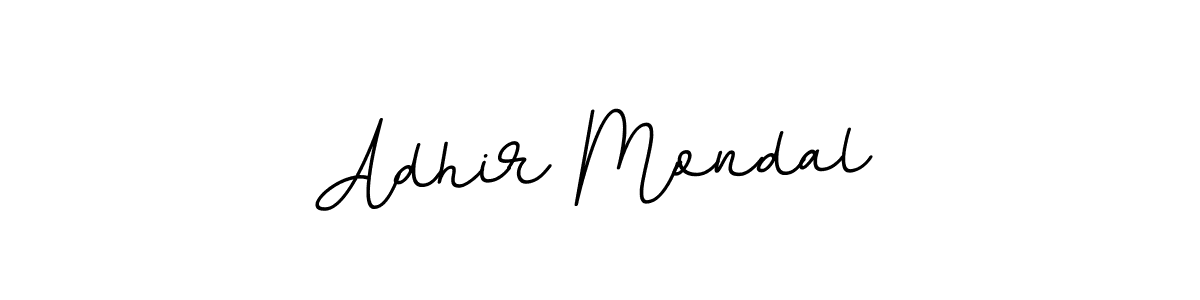 Make a beautiful signature design for name Adhir Mondal. Use this online signature maker to create a handwritten signature for free. Adhir Mondal signature style 11 images and pictures png